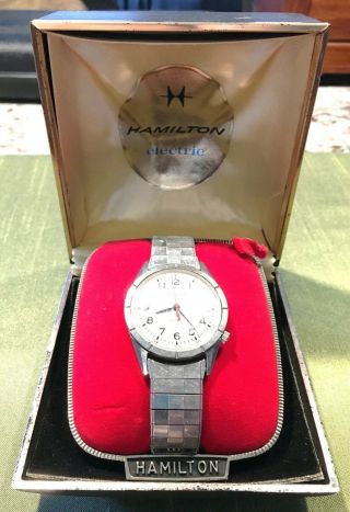 Vintage 1963 Hamilton Wrist Watch RR Special Model 50 505 Movement 11 Jewel G025 6