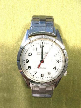 Vintage 1963 Hamilton Wrist Watch RR Special Model 50 505 Movement 11 Jewel G025 8