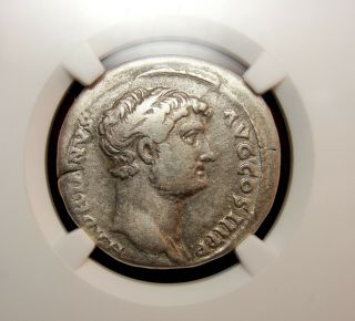 Hadrian Cistophorus Rare Big Roman Silver Coin.  NGC VF Diana Ephesia stags. 2
