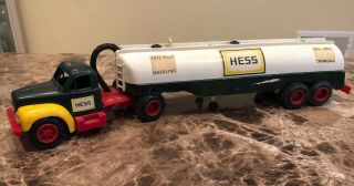 Vintage 1964 Hess Truck Marx Toy - 1st Issued Hess Tanker Parts/repair