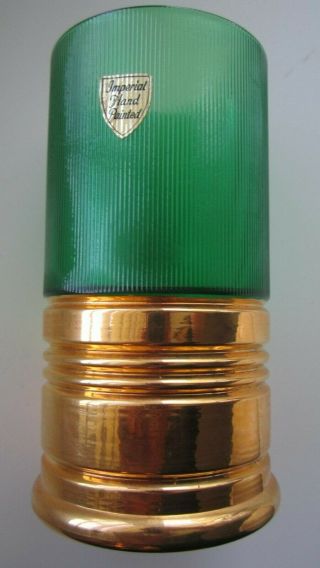 Nr - Vintage - Trader Vic,  Green / Big Shot,  Shot Gun Shell,  Glass