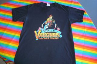 Stevie Ray Vaughn And Double Trouble 1988 Concert Shirt