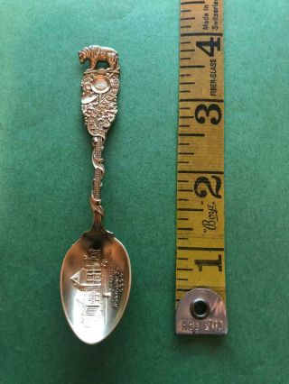 1894 Sterling Silver Spoon San Francisco Mid Winter Exposition C.  Shreve 10 Gram