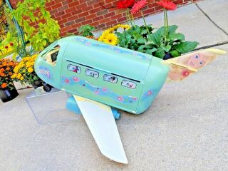 Vtg 1999 Mattel Barbie Doll Jumbo Jet Airplane Plane