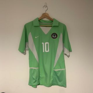 Nike Nigeria Home Shirt 2002/03 (s) Okocha Men’s Small World Cup Vintage Rare