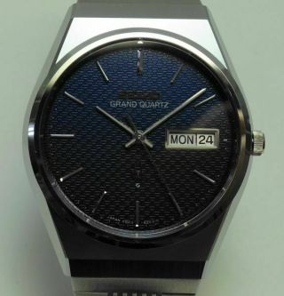 Seiko Grand Quartz1979 Japanese Vintage Watch Ss