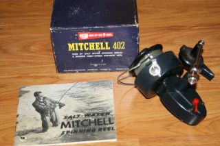 Vintage Garcia Mitchell 402 Salt Water Spinning Reel