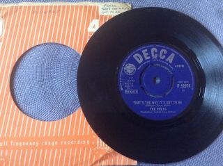 The Poets - That’s The Way It’s Got / I’ll Cry With Rare Uk 1965 / Mod / Psych