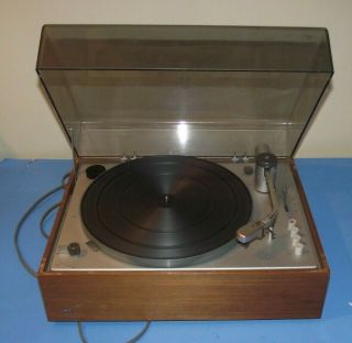 Vintage Braun Ps - 600 Audiophile Turntable Dieter Rams Ortofon Vms - 20e Germany