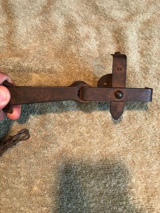 Vintage Sargent No 10 Long Spring Trap Trapping Victor Newhouse 4