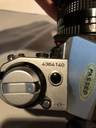 Vintage - canon ae - 1 program 35mm camera - 50mm Lens 4