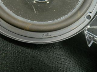 Vintage Polk Audio 6 1/2 