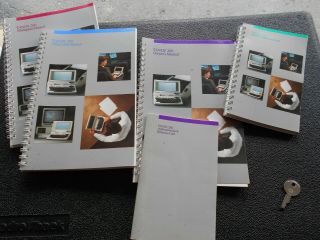 Vintage Radio Shack Tandy 200 computer with case,  5 booklets,  power cord,  2 keys 5