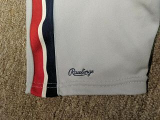 Vintage VTG Rawlings CLEVELAND INDIANS away jersey.  SZ 40 80s/90s 8