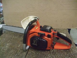 Vintage Echo 330 Evl Chainsaw W/16 Inch Bar & Chain