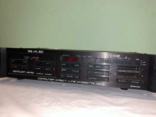 Vtg Sae C102 Computer Direct Line Cassette Tape Player Parts