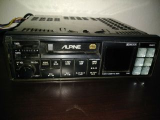Alpine 7390,  Removeable,  Vintage,  Tuner/cassette Deck
