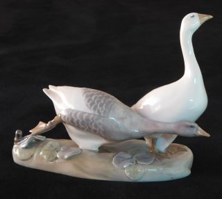 Rare Vintage Mid Century Royal Copenhagen Geese - Goose Denmark