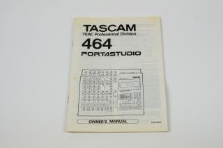 Vintage TASCAM 464 Portastudio 4 - Track Cassette Recorder 11