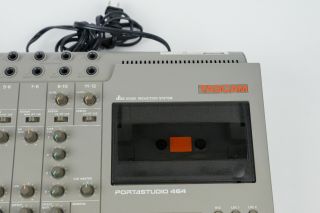 Vintage TASCAM 464 Portastudio 4 - Track Cassette Recorder 6