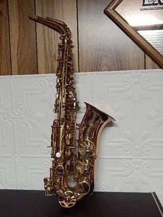 Vintage Alto Saxophone Serial 523xx With Yamaha Case Lundie