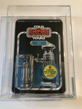 Vintage Star Wars Esb 1982 Fx7 Afa 80 Moc Unpunched