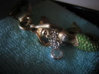 Ultra Rare Juicy Couture Mermaid Charm 2005 Very Hard To Find Retired