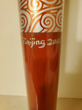 Olympic Games China Beijing Torch 2008 AUTHENTIC Rare 5