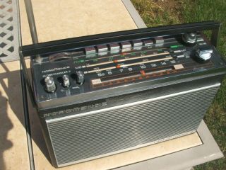 Nordmende Globetraveler Ii Portable Am/fm/sw Shortwave Ham Vintage German Radio