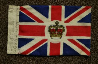 Dated 1970 Small British Consulate Vintage Union Jack Flag (official Car Flag)