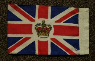 Dated 1970 Small British Consulate Vintage Union Jack Flag (Official Car Flag) 6