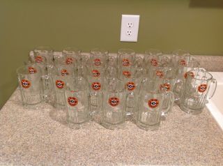 21 Vintage 1960s Nos A&w Root Beer Glass Mug 5 7/8 " With Bullseye Logo Wow