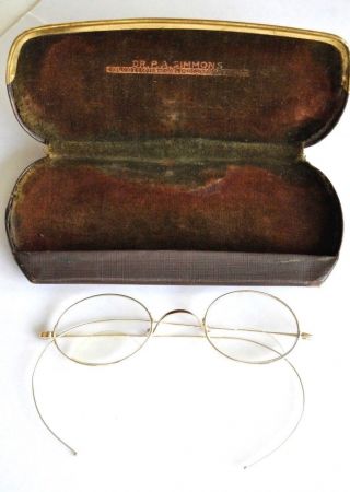 Vtg.  14k Solid Gold Hallmarked Eyeglasses