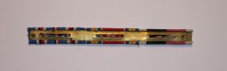 WW2 & POST WAR RIBBON BAR WITH BERLIN AIRLIFT DEVICE 2