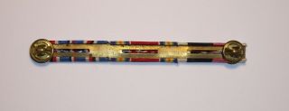 WW2 & POST WAR RIBBON BAR WITH BERLIN AIRLIFT DEVICE 3