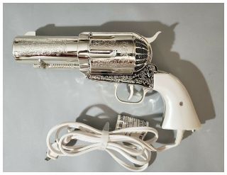 Vintage 1981 Magnum Hair Dryer Model 357 Western Gun Revolver Jerdon Great 2