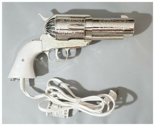 Vintage 1981 Magnum Hair Dryer Model 357 Western Gun Revolver Jerdon Great 3