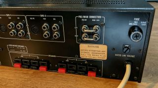 Rare Sharp Optonica SM - 3636 Audiophile Stereo Integrated Amplifier HiFi Separate 6