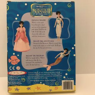 RARE The Little Mermaid II Daughter Melody Doll Jakks Pacific 3