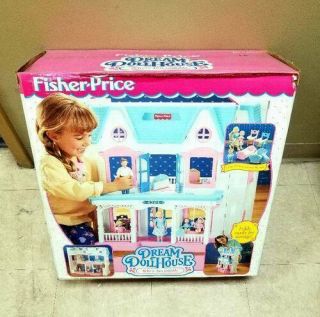 Vintage Fisher Price Doll House 6364