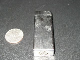 Vintage Dunhill Switzerland Rollalite Pocket Lighter C.  1959