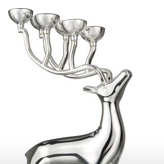 Alloy Candle Holders Deer 6 Metal Arms Candlestick Party Wedding Home Decor 3