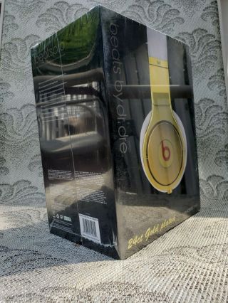 24ct Gold Plated Beats Pro - RARE Gold White - Limited Collectors Edition 4