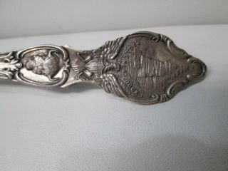 Old Faithful Inn Yellowstone Park Sterling Silver Souvenir Spoon 4