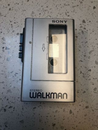 Vintage Sony Walkman Casette Player Wm - 4 Pre - Owned