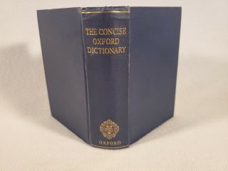 The Concise Oxford Dictionary Of Current English Vintage 1964 Fifth Edition