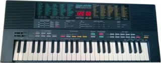 Vintage 1980s Yamaha Portasound Pss - 480 Music Station Keyboard Synthesizer Midi