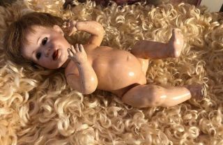 Sweet Petite Antique German K R 116a Baby Doll.