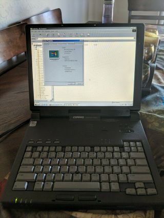 Vintage Compaq Armada 7800 Laptop Computer Pc