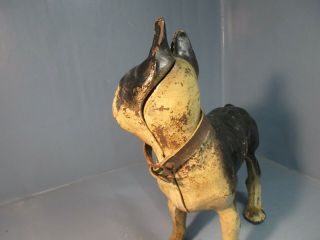 Vintage Cast Iron Hubley Boston Terrier Dog Doorstop All 5